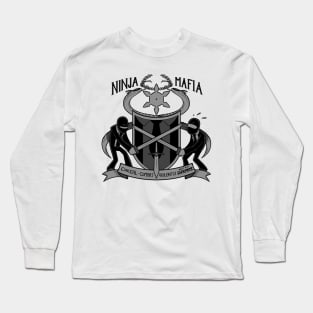Ninja Mafia Coat of Arms Long Sleeve T-Shirt